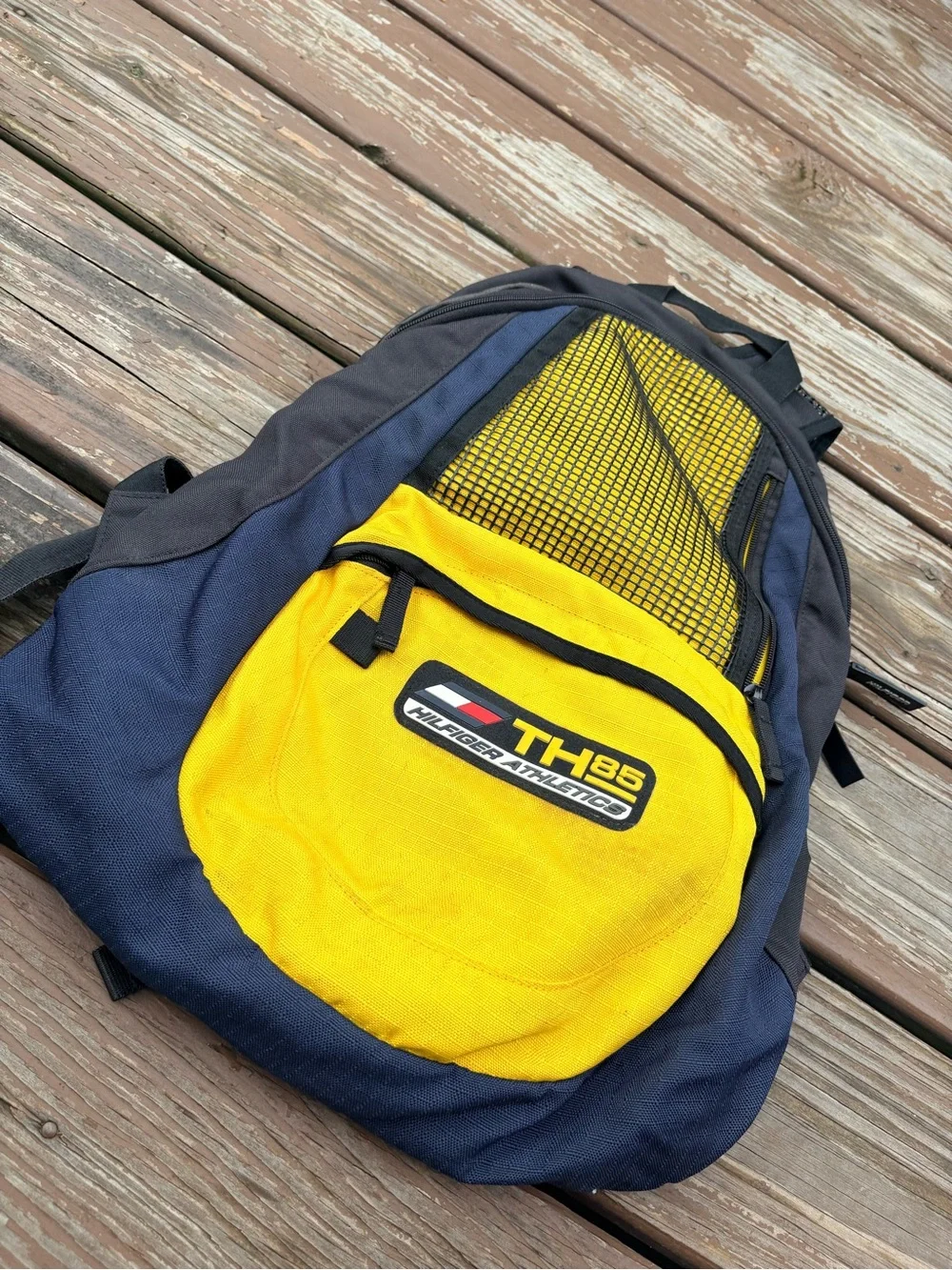 Vintage Tommy Hilfiger Athletics Sports Backpack